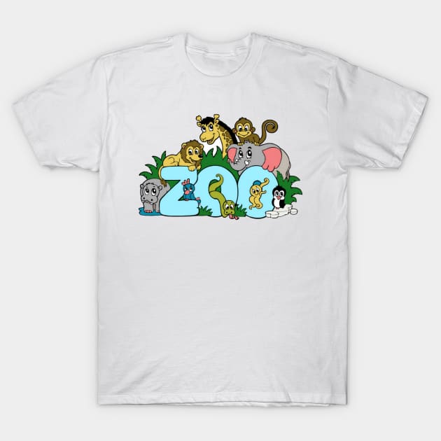 zoo T-Shirt by MGphotoart